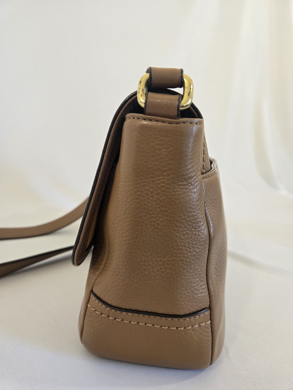 Coach Leather Crossbody Shoulder Bag in Camel - Picture 6 of 16